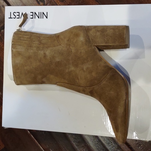 Nine West Brown suede leather boots, new - Picture 1 of 7
